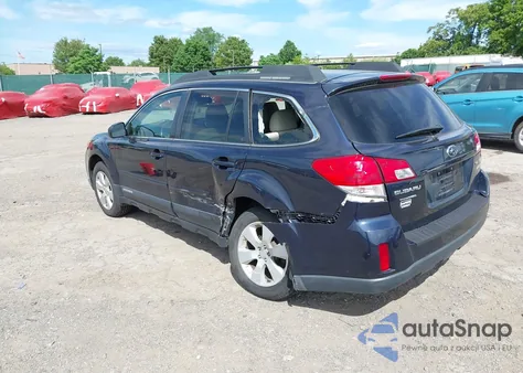 2012 Subaru Outback 2.5I Premium from USA, damaged, VIN 4S4BRBCC1C3201792